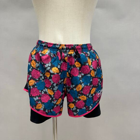 Nike Dri-FIT Tempo Icon Clash Big Kids (Girls) 2-in-1
Floral Shorts Size Medium+ - Picture 8 of 16